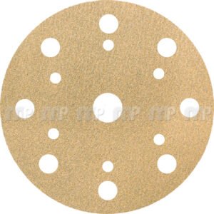 MP grinding disc "GoldPlus" 150 mm 75-hole hook and loop P 120 (Mipa)