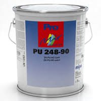 Mipa PU 248-90 net 2K PU HC gloss lacquer, various colours, size III