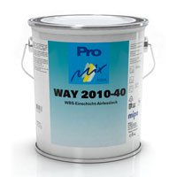 Mipa WAY 2010-40 20 kg net WBS single-coat airless paint, silk matt, various colours, size II