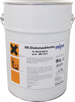 Mipa EP 170-20 2K-EP Zinc Dust Coating 24 kg